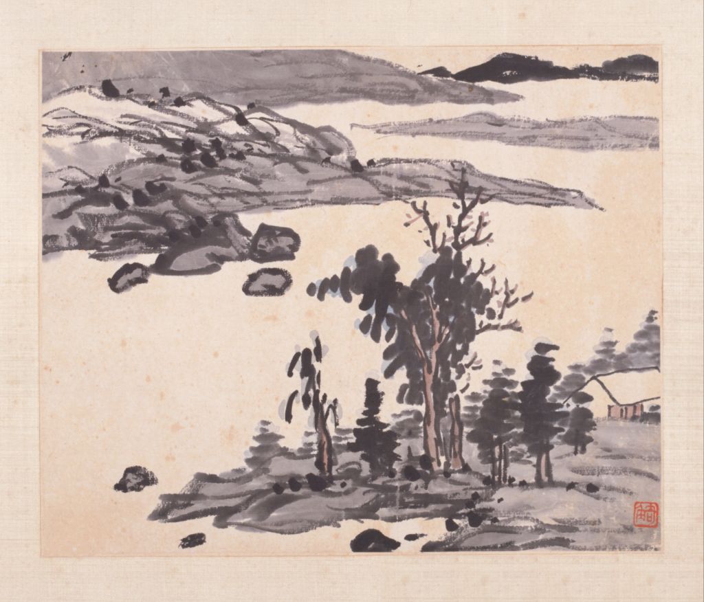 陈师曾山水图册